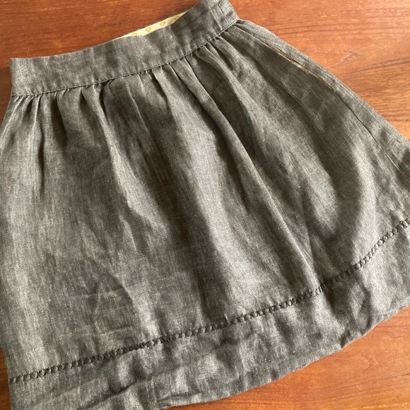 Tweed linen skirt - Picture 4 of 4